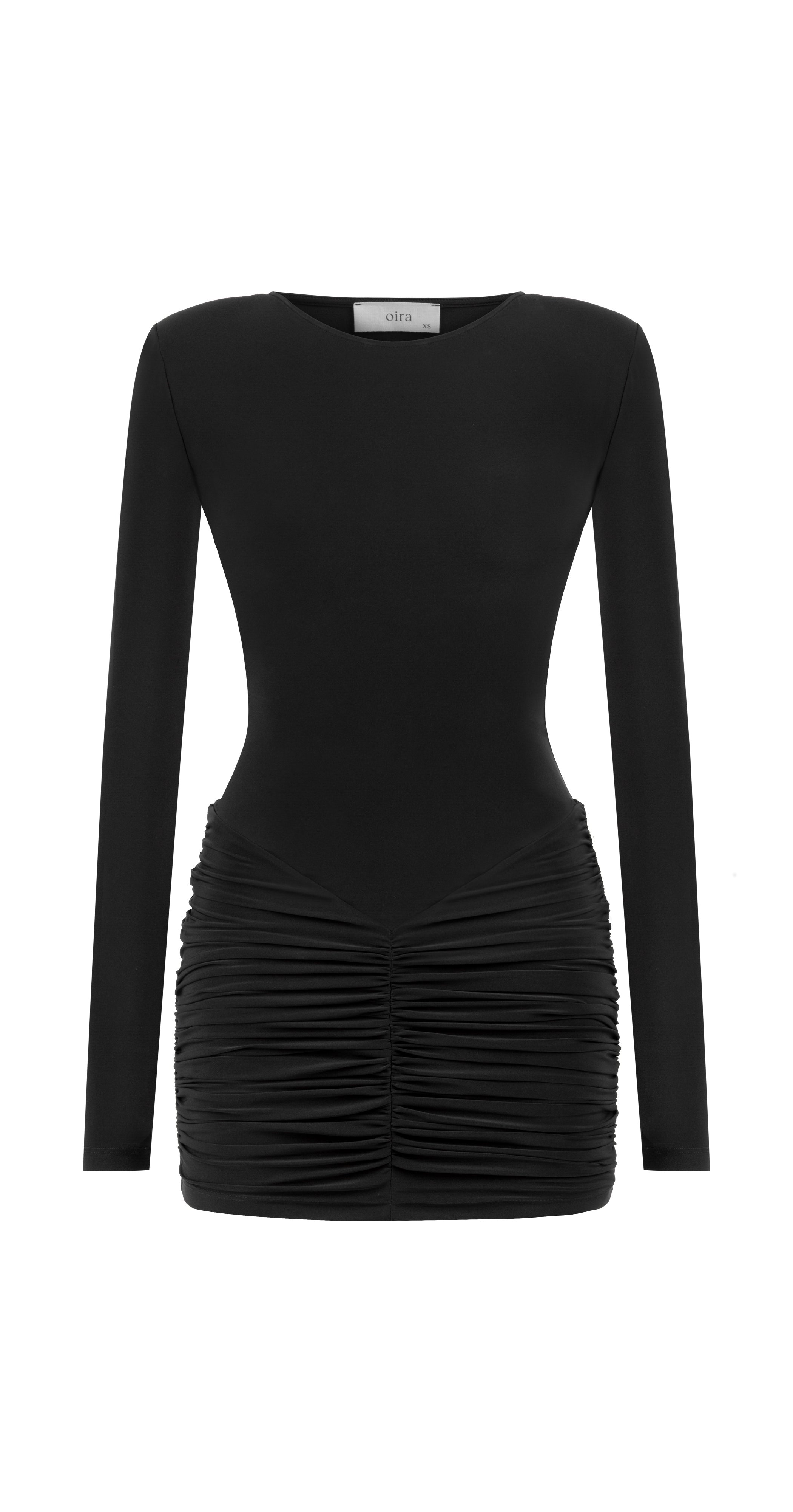 VIOLA BLACK MINI DRESS